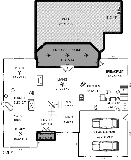2217 Moss Pointe, Raleigh, NC 27606 - #2