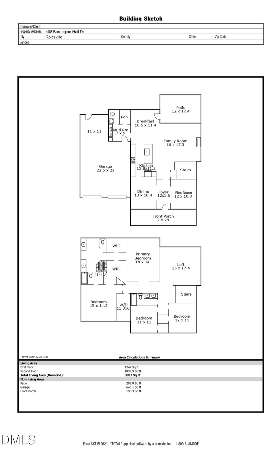 408 Barrington Hall Drive, Rolesville, NC 27587 - #2
