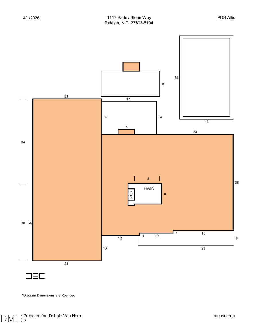 1117 Barley Stone Way, Raleigh, NC 27603 - #2