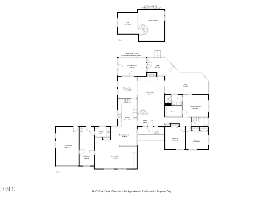 11617 Coachmans Way, Raleigh, NC 27614 - #2