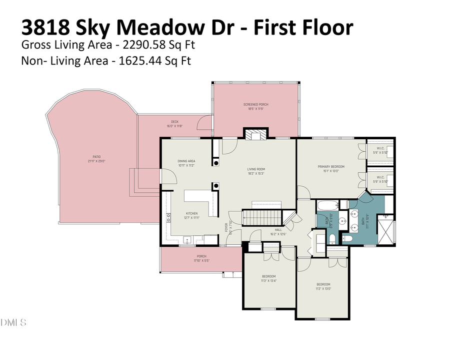 3818 Sky Meadow Drive, Apex, NC 27539 - #2