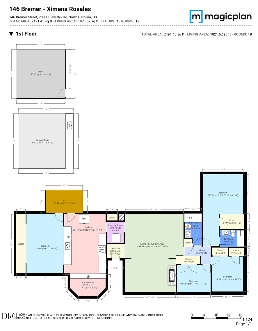 146 Bremer Street, Fayetteville, NC 28303 - #2