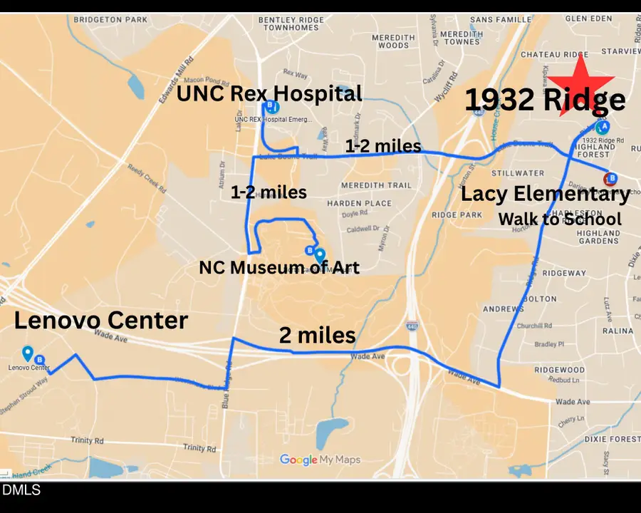 1932 Ridge Road, Raleigh, NC 27607 - #2