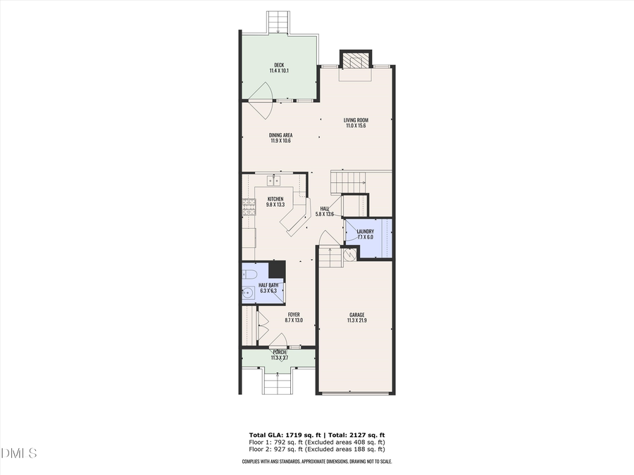 4308 Flintlock Lane, Durham, NC 27704 - #2