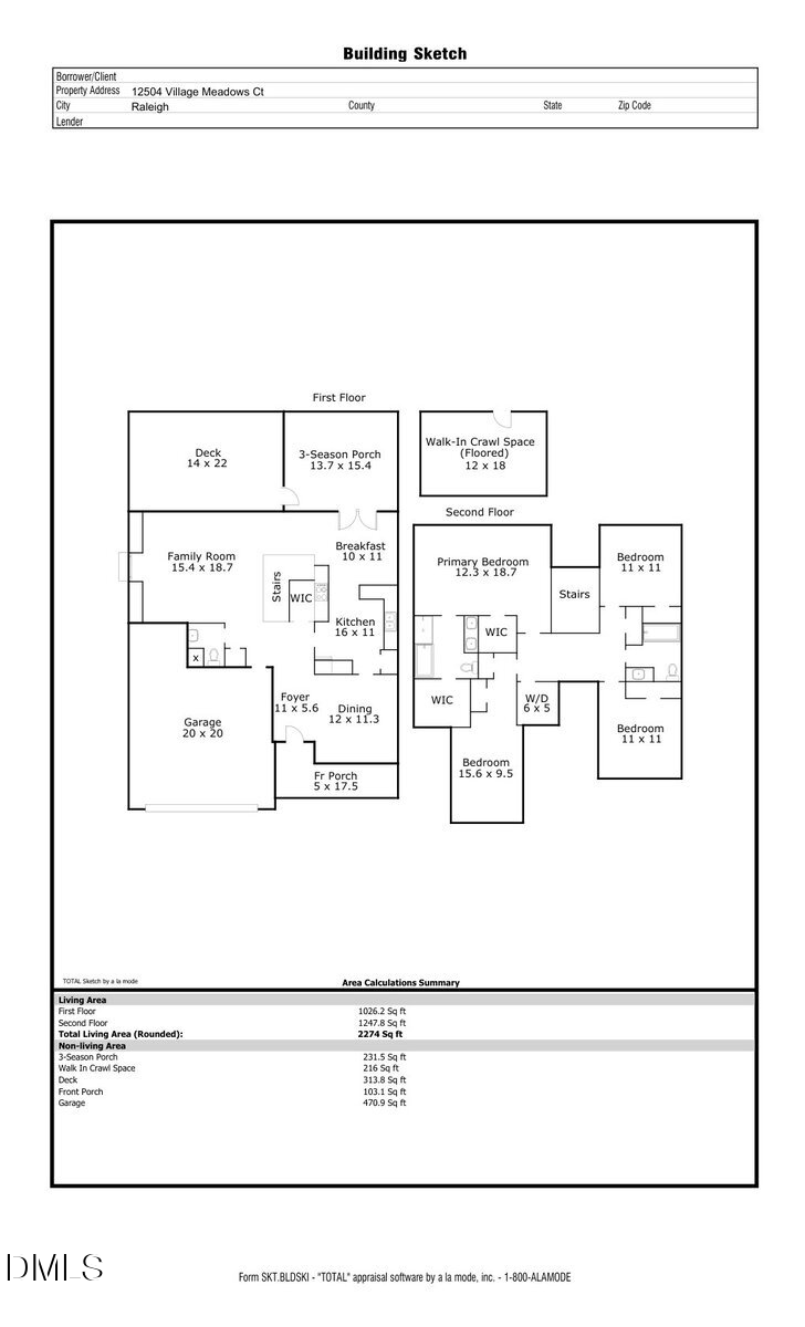 12504 Village Meadows Court, Raleigh, NC 27614 - #2