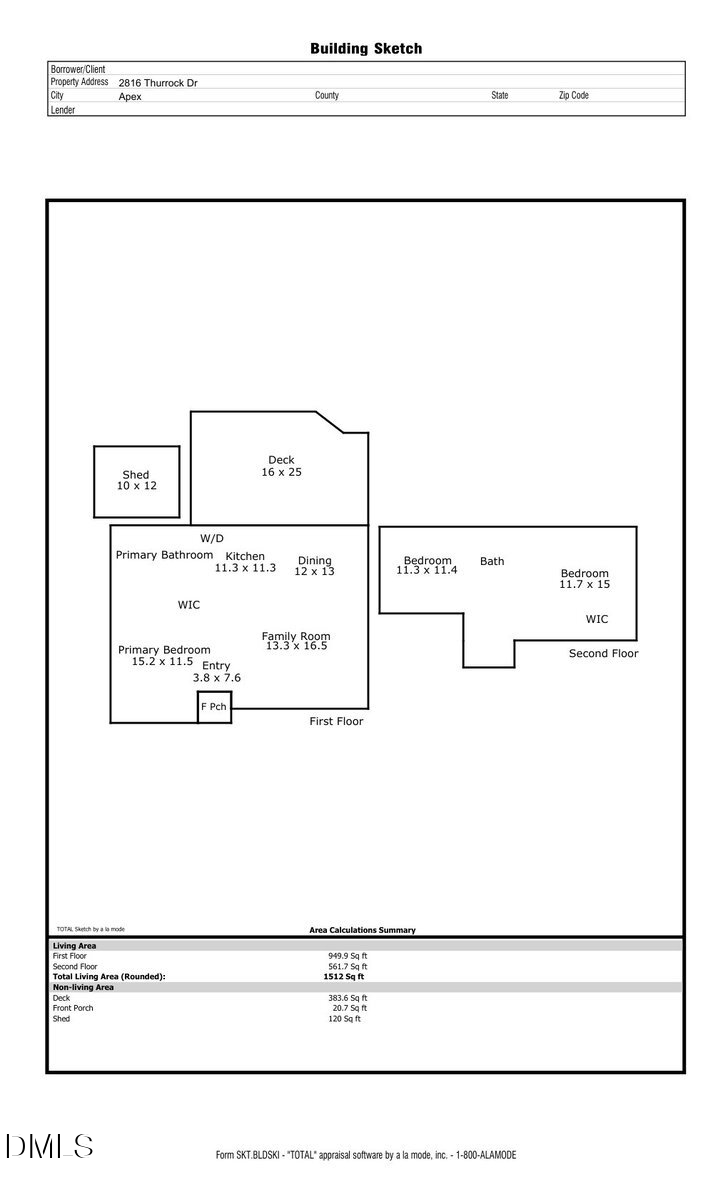 2816 Thurrock Drive, Apex, NC 27539 - #2