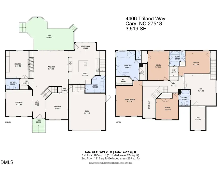 4406 Triland Way, Cary, NC 27518 - #2