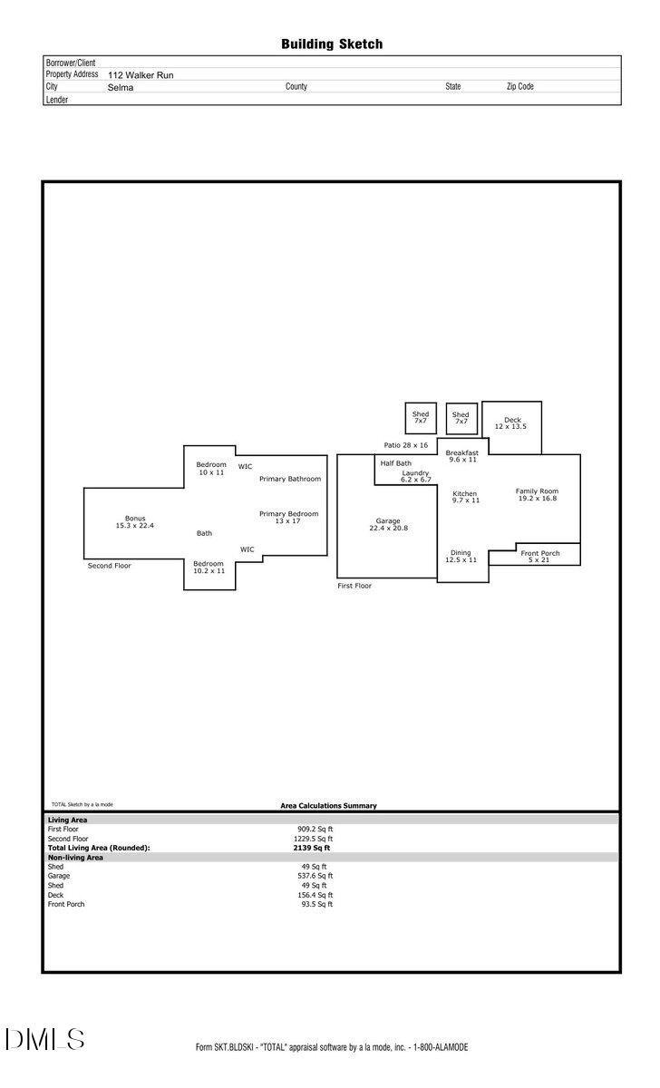 112 Walker Run, Selma, NC 27576 - #2