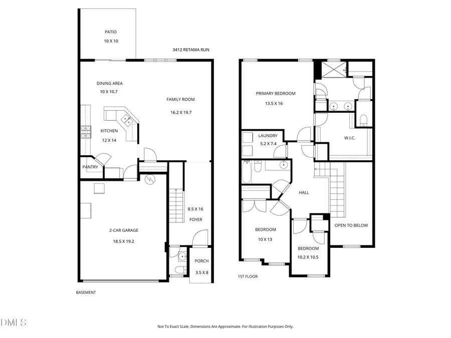 3142 Retama Run, New Hill, NC 27562 - #2