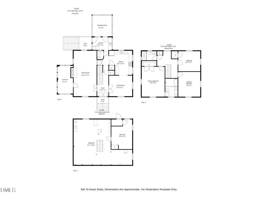 1712 Vista Street, Durham, NC 27701 - #2