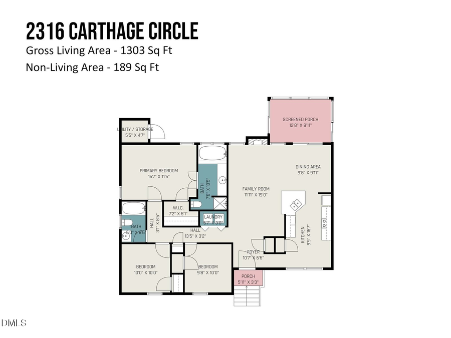 2316 Carthage Circle, Raleigh, NC 27604 - #2