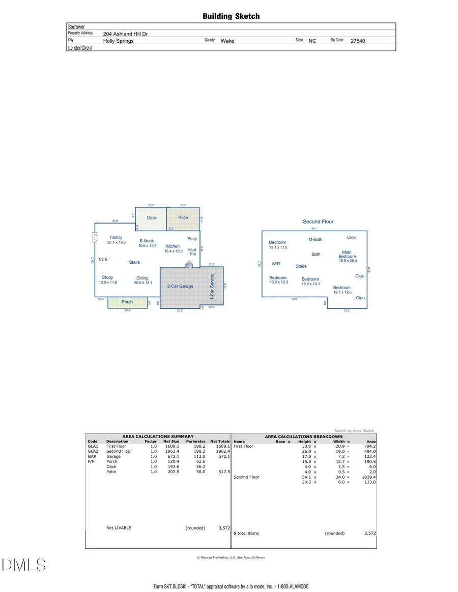 204 Ashland Hill Drive, Holly Springs, NC 27540 - #2
