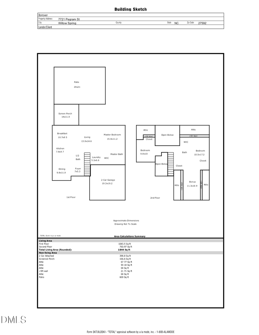 7721 Pegram Street, Willow Spring, NC 27592 - #2