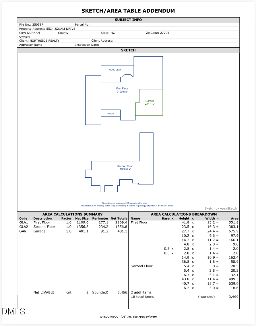5524 Jomali Drive, Durham, NC 27705 - #2