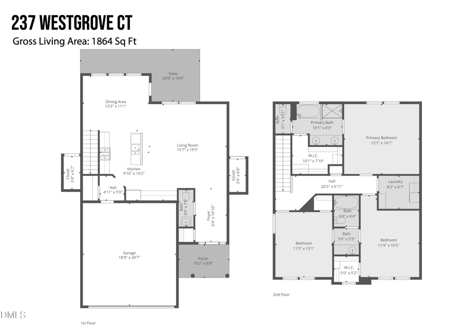 237 Westgrove Court, Durham, NC 27703 - #2
