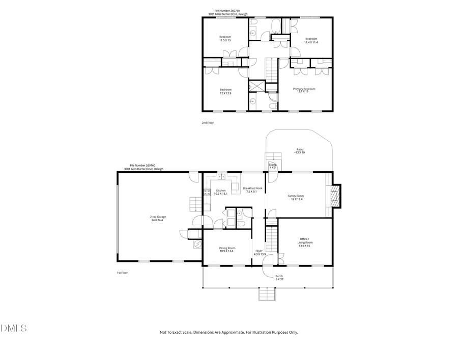 3001 Glen Burnie Drive, Raleigh, NC 27607 - #2