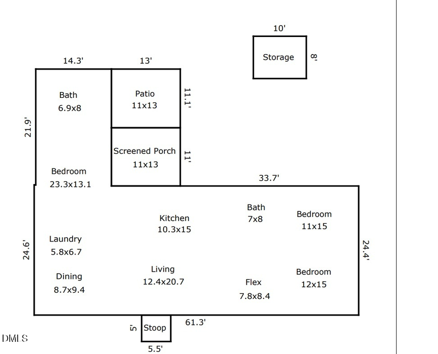1066 S Third Street, Mebane, NC 27302 - #2