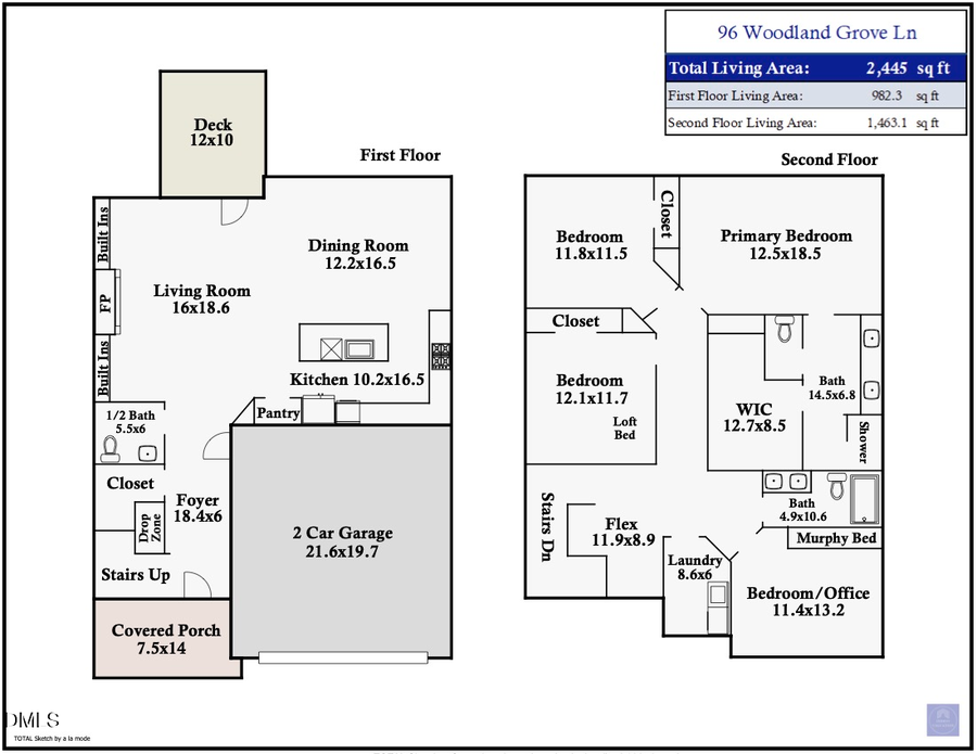 96 Woodland Grove Lane, Chapel Hill, NC 27516 - #2