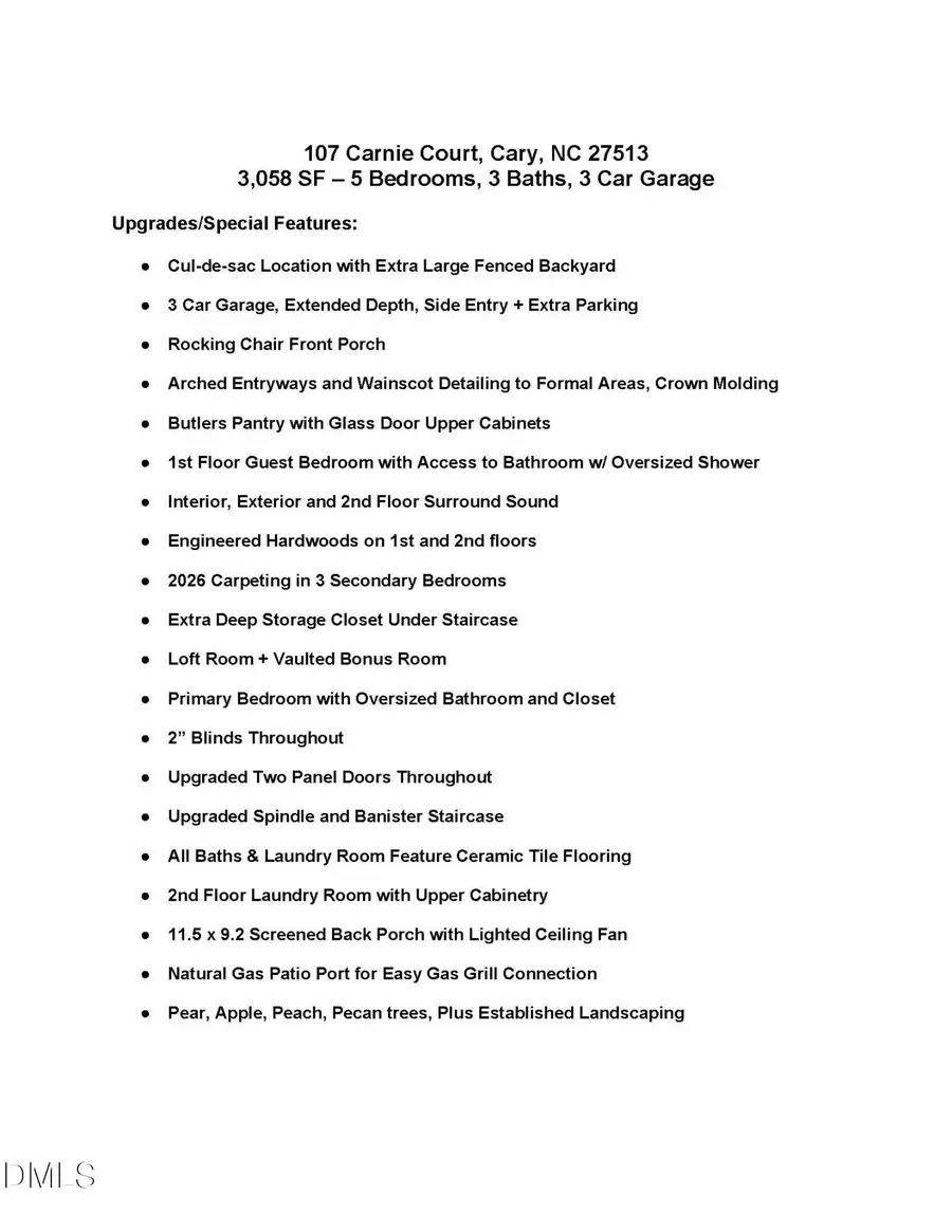 107 Carnie Court, Cary, NC 27513 - #3
