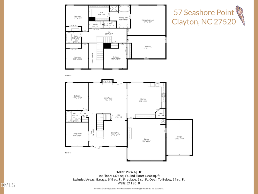 57 Seashore Point, Clayton, NC 27520 - #2