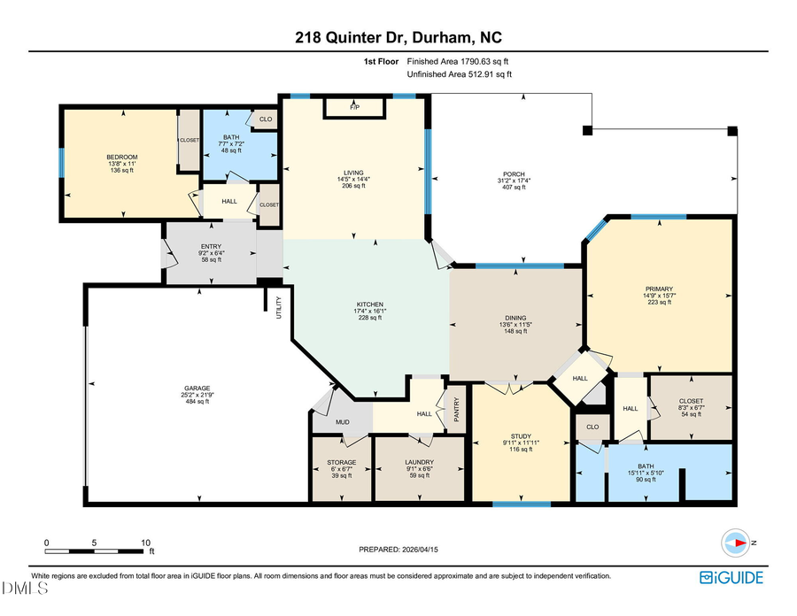 218 Quinter Drive, Cary, NC 27519 - #2
