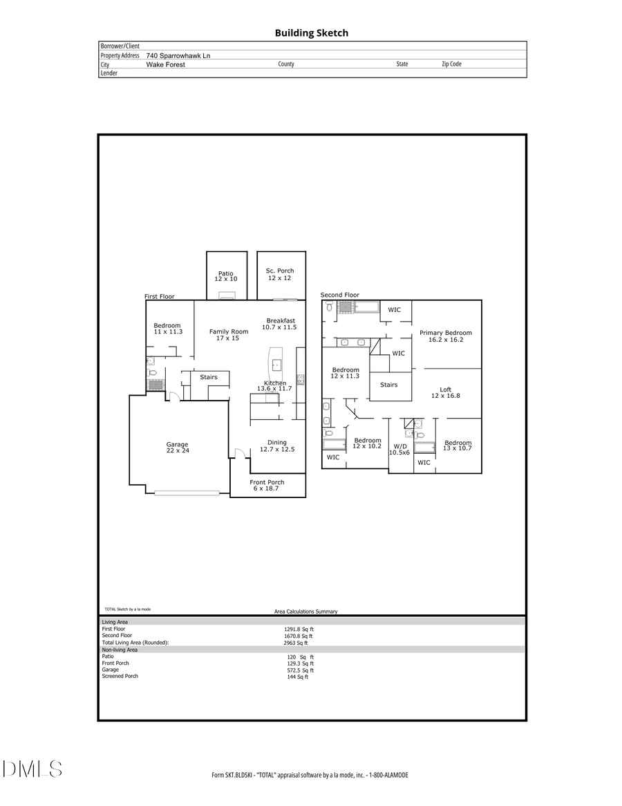 740 Sparrowhawk Lane, Wake Forest, NC 27587 - #2