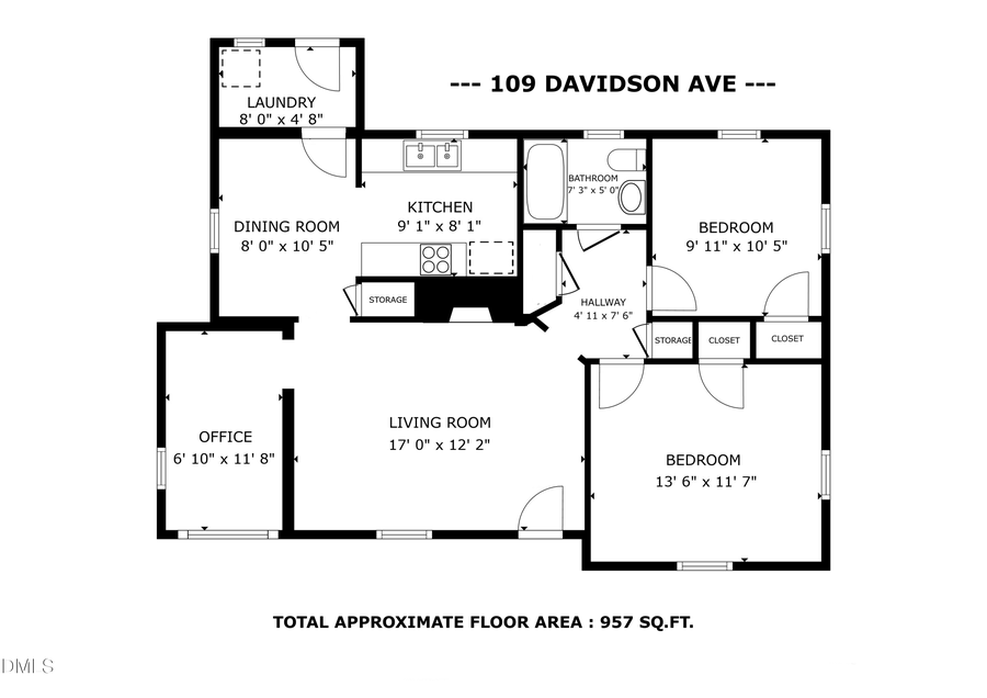 109 Davidson Avenue, Durham, NC 27704 - #2