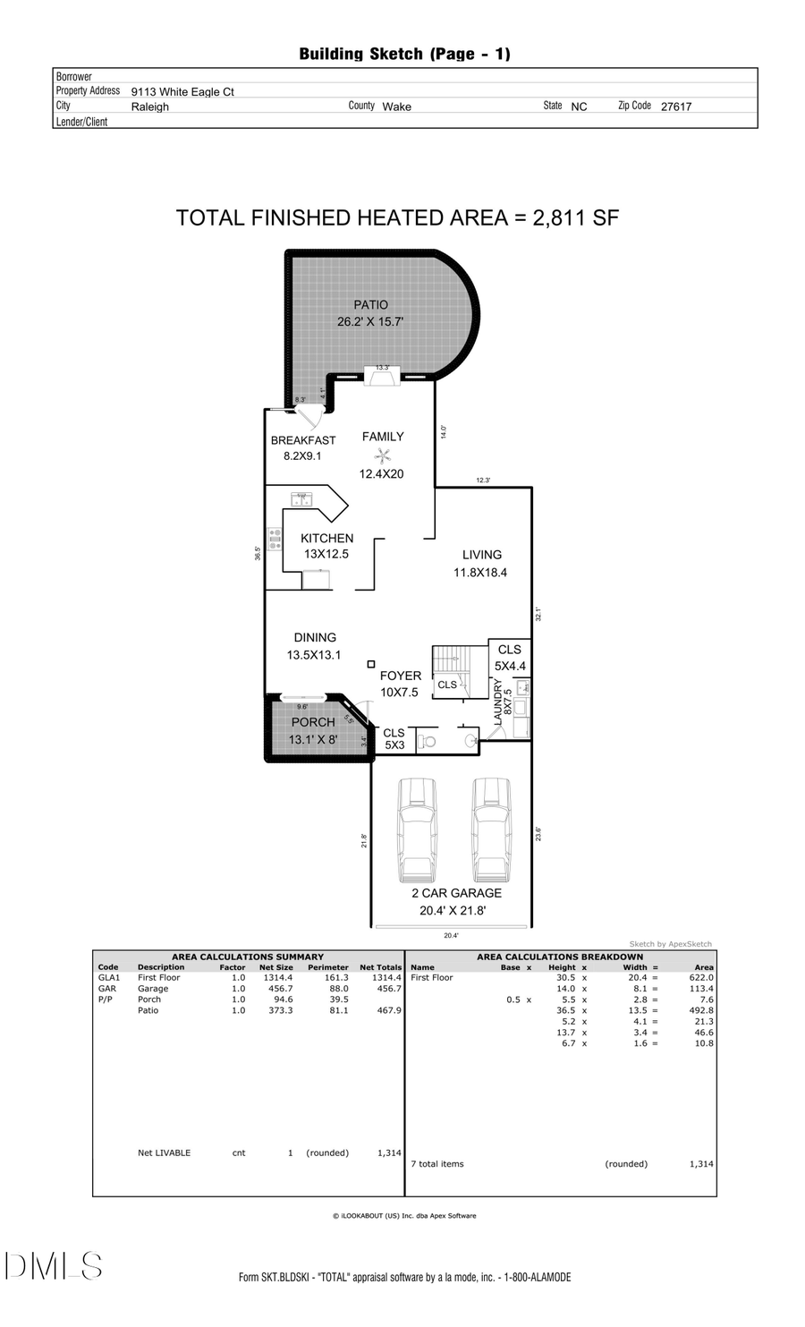 9113 White Eagle Court, Raleigh, NC 27617 - #2