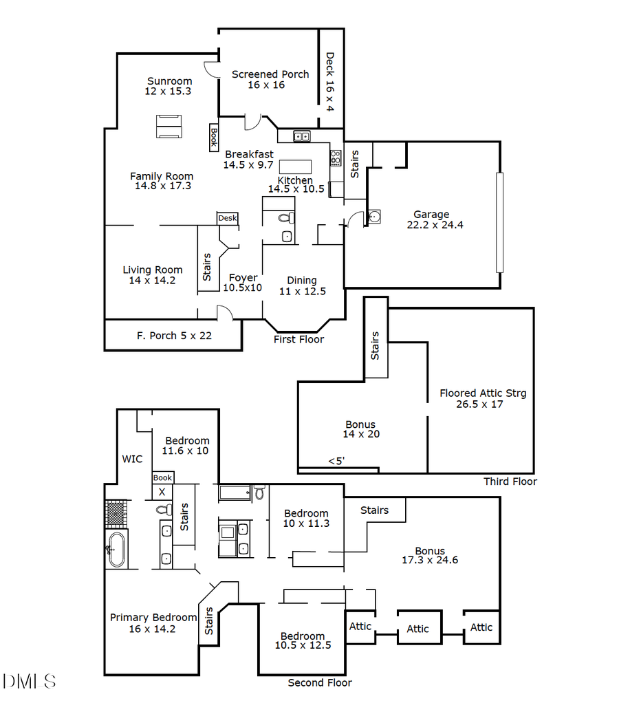 315 Hardscrabble Drive, Hillsborough, NC 27278 - #2