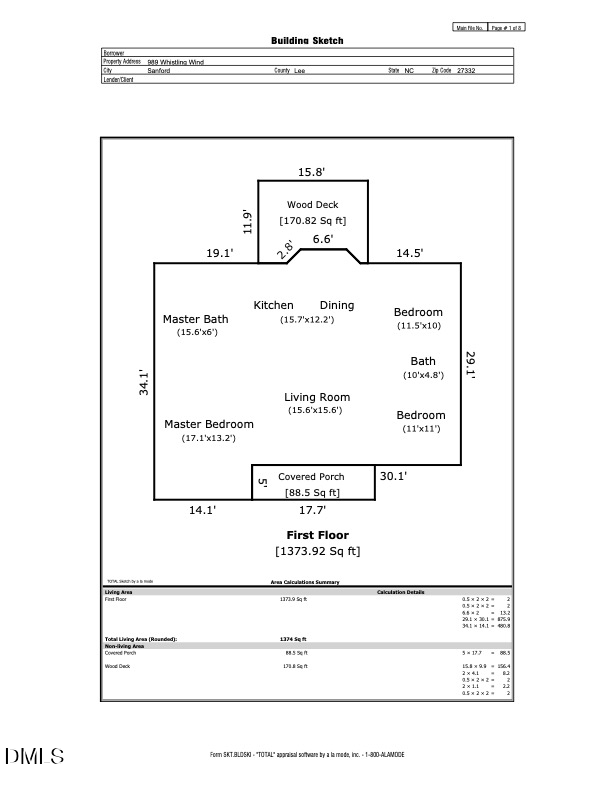 989 Whistling Wind, Sanford, NC 27332 - #2