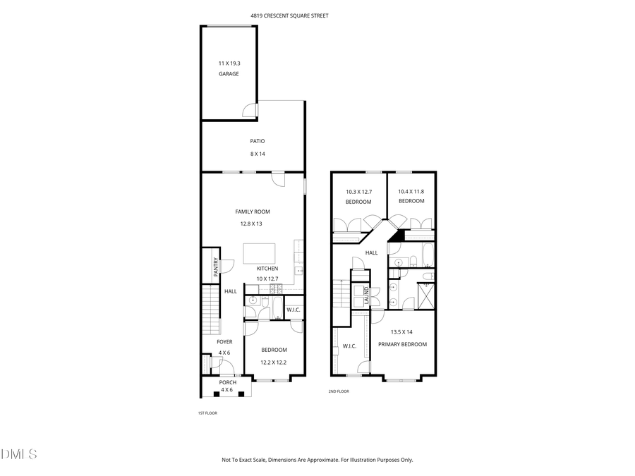 4819 Crescent Square Street, Raleigh, NC 27616 - #2