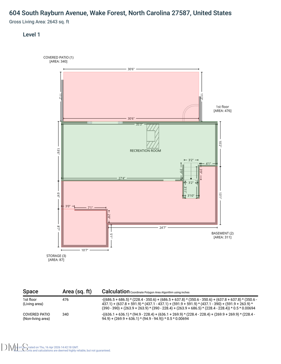 604 Rayburn Avenue, Wake Forest, NC 27587 - #2