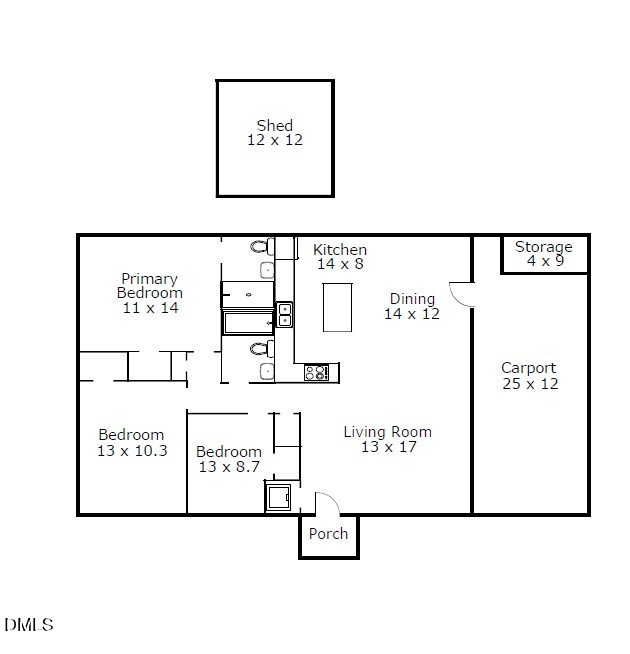 1309 Palmers Grove Church Road, Hillsborough, NC 27278 - #2