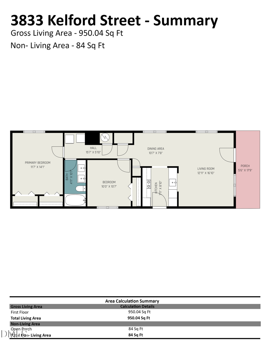 3833 Kelford Street, Raleigh, NC 27606 - #2