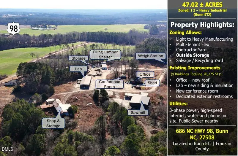 686 N Nc 98 W, Bunn, NC 27508 - #2