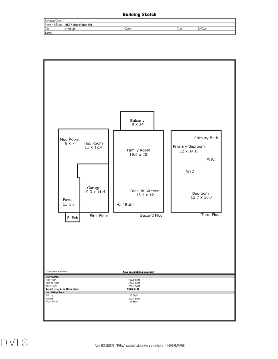 5537 Red Robin Road, Raleigh, NC 27613 - #2