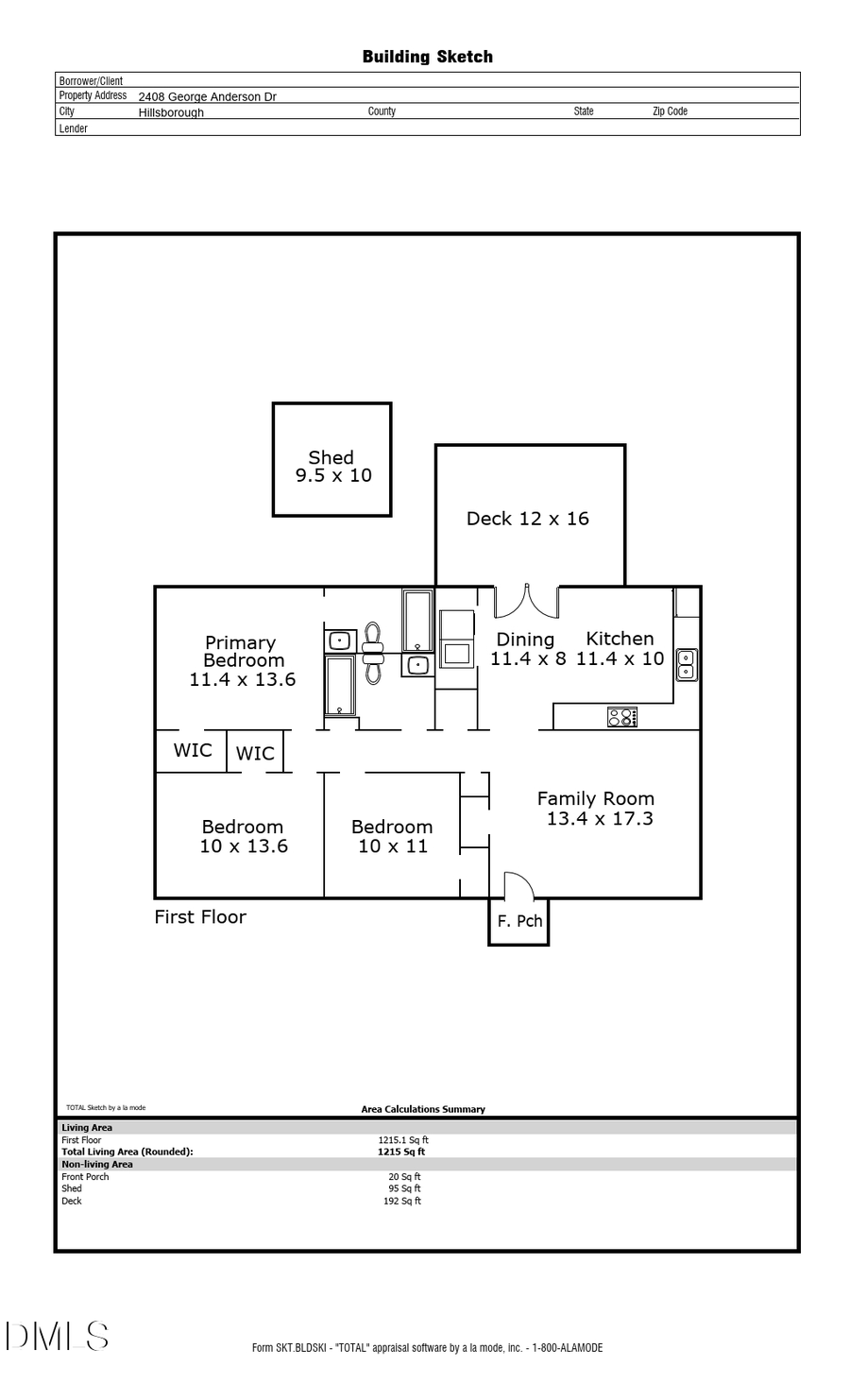 2408 George Anderson Drive, Hillsborough, NC 27278 - #2