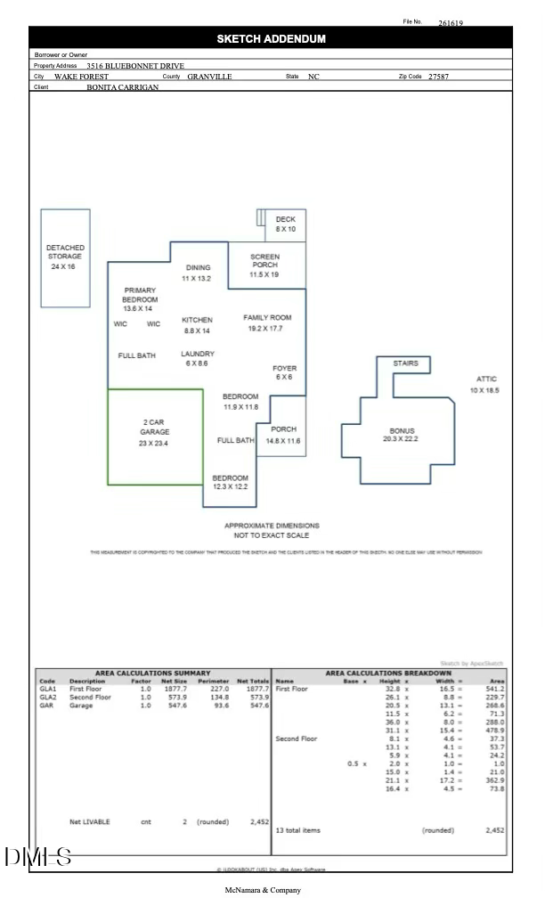 3516 Bluebonnet Drive, Wake Forest, NC 27587 - #2