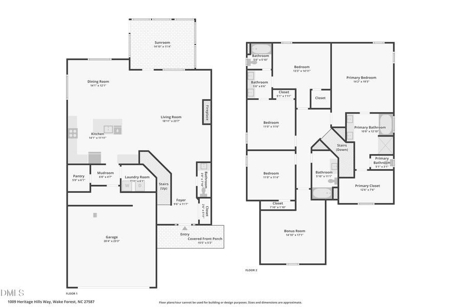 1009 Heritage Hills Way, Wake Forest, NC 27587 - #2