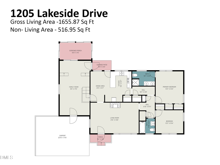 1205 Lakeside Drive, Garner, NC 27529 - #2