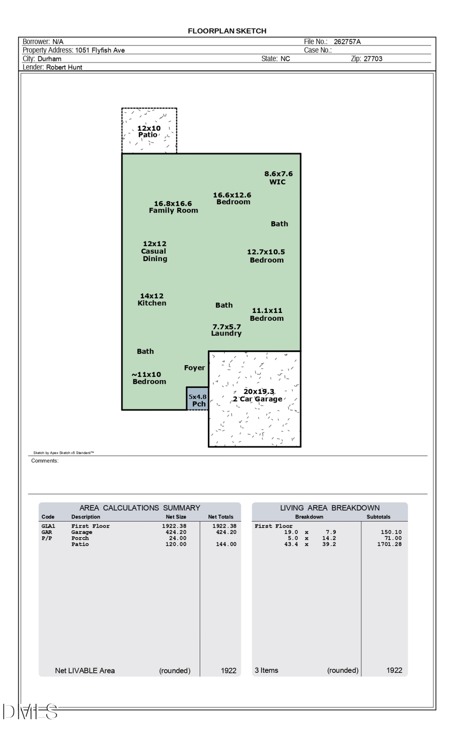 1051 Flyfish Avenue, Durham, NC 27703 - #2
