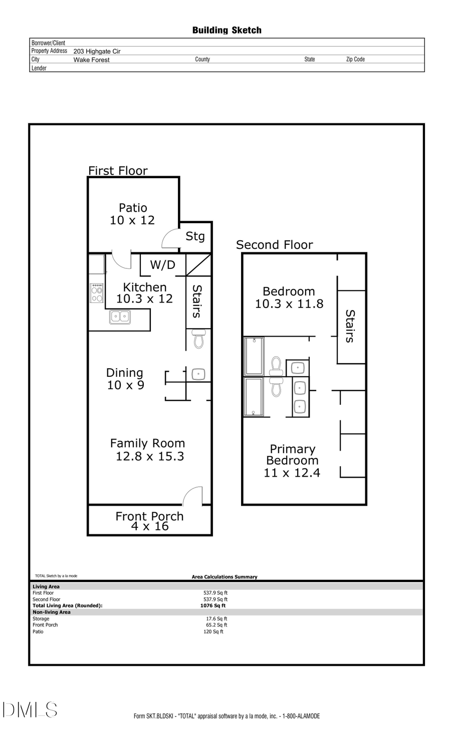 203 Highgate Circle, Wake Forest, NC 27587 - #2