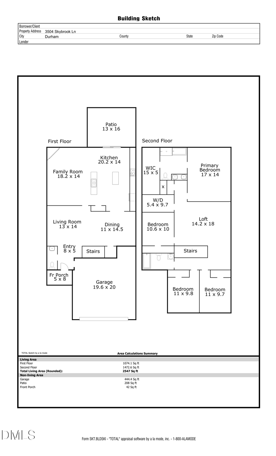 3504 Skybrook Lane, Durham, NC 27703 - #2