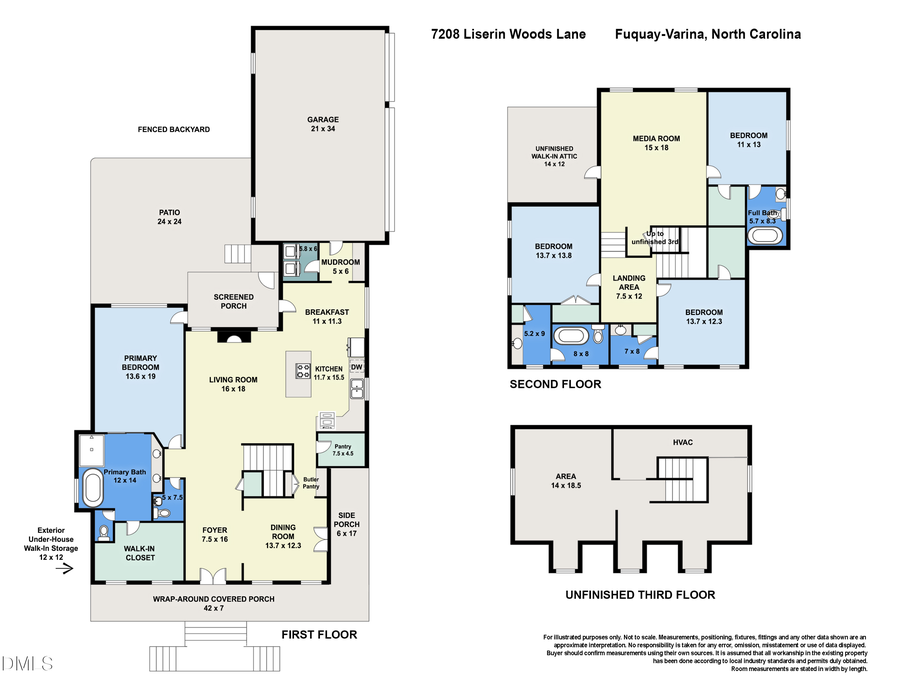 7208 Liserin Woods Lane, Fuquay Varina, NC 27526 - #2