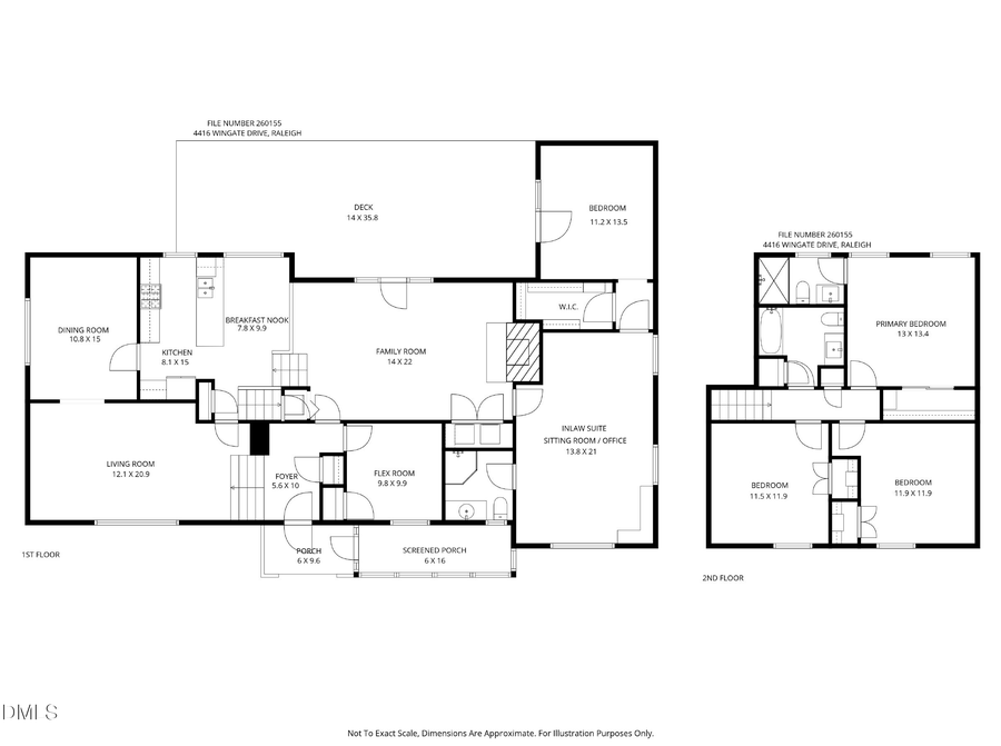 4416 Wingate Drive, Raleigh, NC 27609 - #2