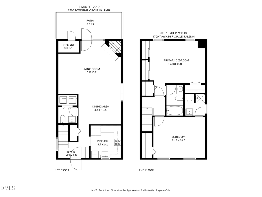 1700 Township Circle, Raleigh, NC 27609 - #2