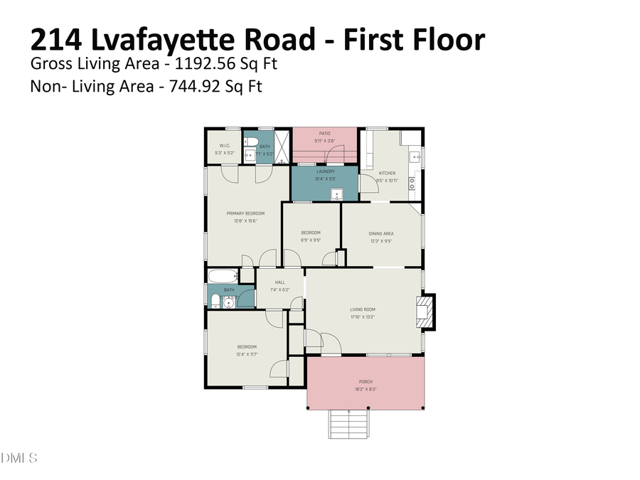 214 Lafayette Road, Raleigh, NC 27604 - #2