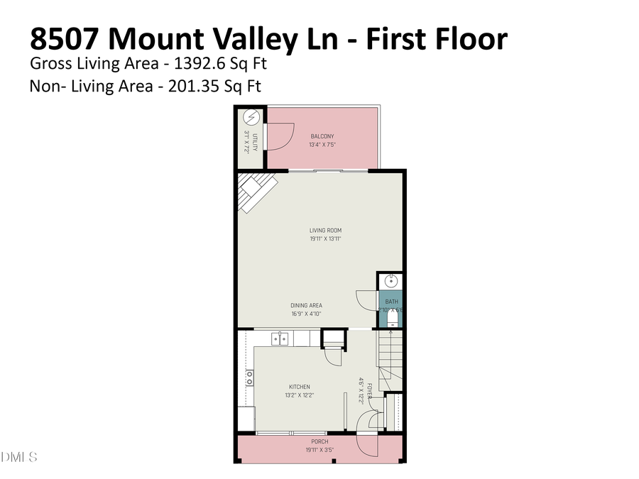 8507 Mount Valley Lane, Raleigh, NC 27613 - #2
