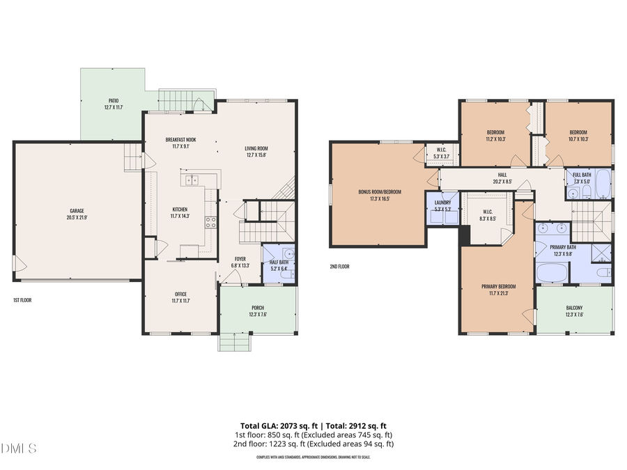 3229 Duveneck Drive, Raleigh, NC 27616 - #2