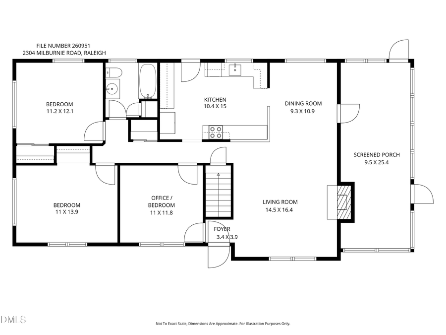 2304 Milburnie Road, Raleigh, NC 27610 - #2